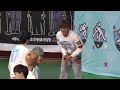 160118 아육대 캐치볼 하는 민규ㅋㅋㅋㅋㅋㅋ