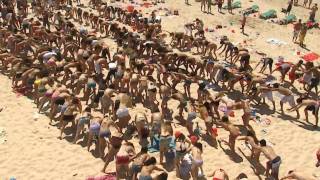 פלאש מוב הגדול בישראל - לוטו - גרסת דאנס  ISRAEL Flash Mob HD