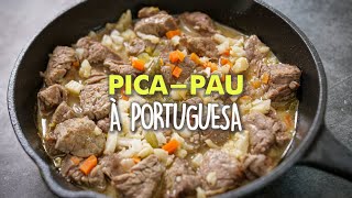 Receita A Pitada do Pai - Pica-Pau à Portuguesa