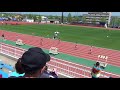 2018 茨城県高校総体陸上 県南地区女子200m準決勝1組