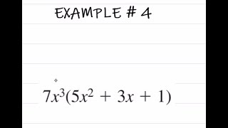 How to: Multiply Polynomials using Box Method (Example 4)