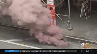 Thick Smoke Seen Coming From Midtown Manholes