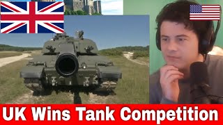 American Reacts UK's Challenger 2 triumphs in Nato tank competition