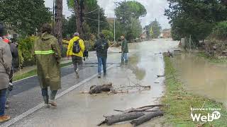 Traversara: nessuna notizia dei dispersi. Si lavora per riparare l'argine