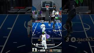 OVER THE BACKBOARD MIDDY FADE IS NASTY WORK 🤮