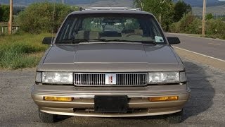 Oldsmobile Cutlass Ciera Station Wagon Interior Video Part 2