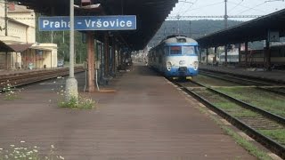 Vlaky/Treni/Trains - Praha Vrsovice 2.Cast (25.6.2015)