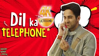 Dil Ka Telephone | 4K Ultra | Dream Girl | Jonita Gandhi | Nakash Aziz | Ayushmann Khurrana