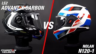 LS2 Advant X Carbon vs. Nolan N120-1 | Which Helmet Should You Choose?