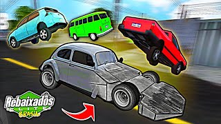 RAMPANDO os CARROS dos NPCs com UM FUSCA INSANO!! 😱 REBAIXADOS ELITE BRASIL