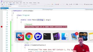 C# Basics with .NET Core | S1P22 | Using breakpoints in the debugger