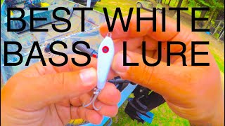 Best White Bass Lure? Vertical Jigging Slab Spoon Fishing On The Lake