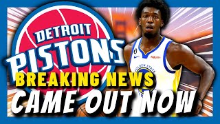 🏀🔥 [CELEBRATE] BREAKING NEWS! SITUATION REVEALED NOW! Detroit Pistons NEWS!