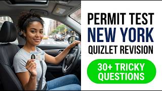 NY Permit Test 2026 | Pass Your DMV Exam First Try Using These Quizlet Study Secrets
