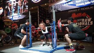 2019 Nationals Squat 1 - 142.5kg/314lbs