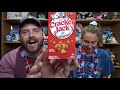 massive disney magic mail unboxing trying american snacks