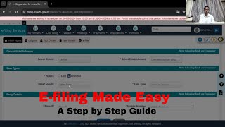 How to e-file a case in Trial Courts in Delhi? #efiling #efilingportal | YouTube Compliant