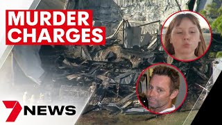 24-year-old Maryborough woman charged with murders of father and daughter at Biggenden | 7NEWS