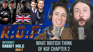 What British Think Of KGF CHAPTER 2 Trailer (Reaction) | 🇬🇧 London #KGF2 | irh daily REACTION!