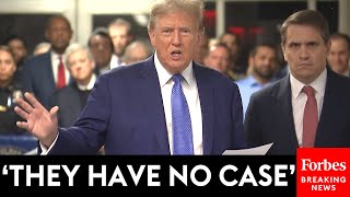 BREAKING NEWS: Trump Rails To Reporters Before Michael Cohen Resumes Testifying