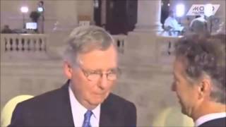 Rand Paul, Mitch McConnell sneaky talk about the shutdwon