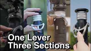 One Lever, Three Sections | YC ONION PINETA Monopod