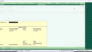 A Complete  Live Project work basic class for tally erp9