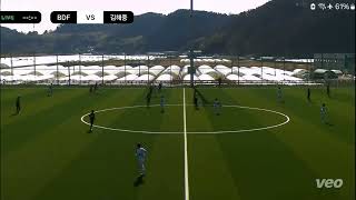 VEO 20250116 l 2025 하동 동계 스토브리그 | BDFC U13 vs 김해중 | 전반전