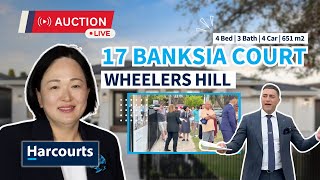 Live Auction @ 17 Banksia Court, Wheelers Hill