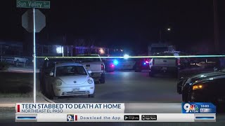 EPPD: 1 dead, 1 hurt in stabbing at Northeast El Paso home