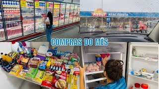 muita chuva, mostrei toda a compra, limpei a geladeira - casada aos 19 anos