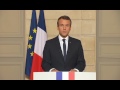 Macron: Trump's withdrawal from climate agreement is 'a mistake'