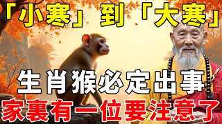 「小寒」到「大寒」，生肖猴必定出事，家裏有一定要轉發轉好運！【禪語明心】#生肖 #運勢 #風水 #財運  #生肖運勢 #生肖運程