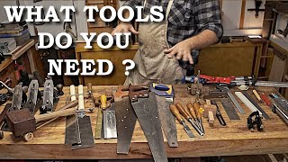 My Beginner Hand Tool Woodworking Tool Kit