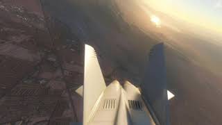 F/A-18 Tail Ride from Nellis 3D VR180