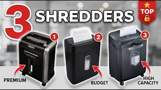 TOP 3 Paper Shredders in 2026 for Office and Home