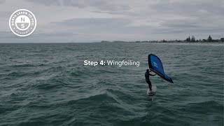 Learn to Foil Step 4: Wingfoiling | North Foils