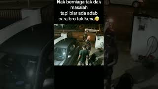 Nak meniaga tu tak ada masalah. Tapi kena beragak juga lah..