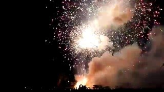 Tiptur Ganesha utsava 2015 cracker show 1080P