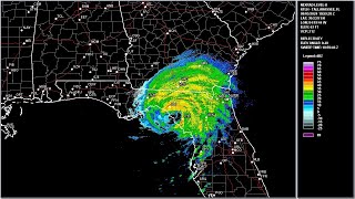 2024 Debby - Tallahassee, FL WSR-88D Radar Animation (HD 1280x720)