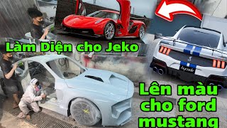 Làm Điện Cho Siêu Xe Jesko Đưa Ford Mustang Vào Sơn