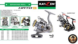 KAIZEN HATO Reel Power Handle 3M MURAH MERIAH MANCING Yang Penting Yakin, Harian Kolaman Fresh Water