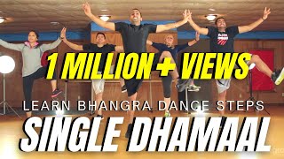 Learn Bhangra Dance Online Tutorial For Beginners | Single Dhamaal Step By Step | Lesson 1