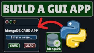 Python CustomTkinter MongoDB App Tutorial | From Scratch to CRUD
