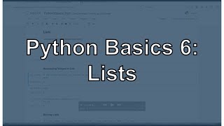 Python List and List Manipulation