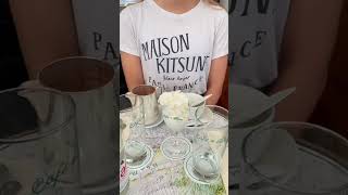 パリを代表する老舗カフェ🇫🇷☕️〜カフェ・ド・フロール〜 #shorts #paris #海外移住