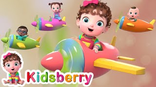 Ten Little Airplanes + More Nursery Rhymes & Baby Songs - Kidsberry
