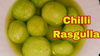 Chilli Rasgulla | Chilli Rasgulla Recipe |How to make Rasgulla at home | Rosogolla History