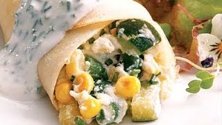 Easy Vegetable Crepe Recipe