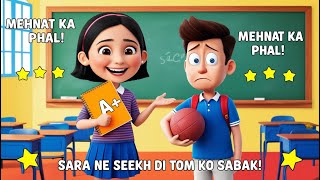 SARA AUR TOM KI DOSTI IN HINDI  #cartoon #cartoonvideo #animation #kidsentertainment